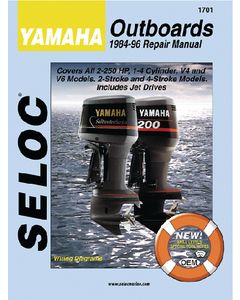 Seloc Publishing Man Yam 97-09 2-250Hp 2 Stroke SEC 1703