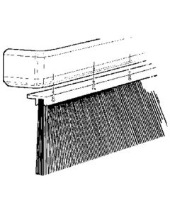 Industrial Brush Dirt Skirt 16In IBC 341016