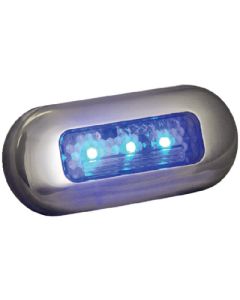 T-H Marine Led Oblong Courtesy Blu-Ss Bez THM LED51823DP