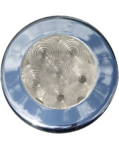 T-H Marine Led Recessed Puck 3 Bezels Wht THM LED51847DP