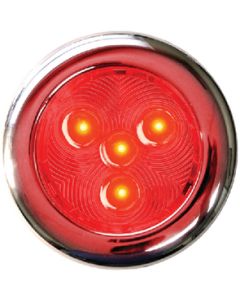 T-H Marine Led Puck Light Ss 3In Red THM LED51897DP