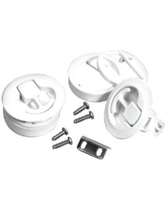 T-H Marine Flush Slam Latch 1-1/16-7/8 Wh THM NFSL52DP