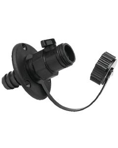 T-H Marine Wash Down Fitting Chrome Valve THM WDV1CPDP