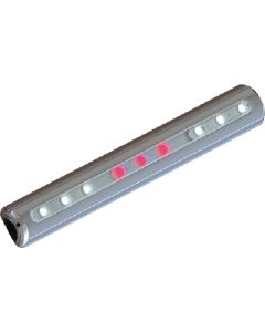Taco Metals Led T-Top Lt For Pipe Wht-Red TAC F389600BXZR1