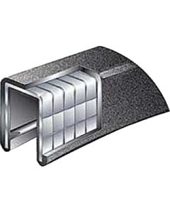 Taco Metals 5/32  X 25' Flex Trim-Black TAC V301005B251