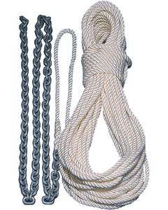 Lewmar 9/16 X 200'Nylon W/5/16 X 20' LEW 69000339
