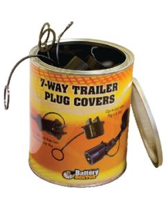 Wirthco 7-Way Trailer Plug Cover Counter Display w/20 Covers WRC-2008120