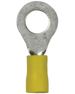 Battery Doctor Yellow Vinyl Insulated Ring Terminal 10-12 AWG 25/Pk. WRC-80359