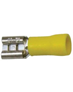 Battery Doctor Yellow Vinyl Insulated Quick Disconnects 12-10 AWG Female 25/Pk. WRC-80827