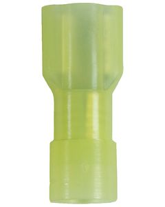 Battery Doctor Yellow Nylon Fully Insulated Quick Disconnects 12-10 AWG Female 5/Pk. WRC-80830