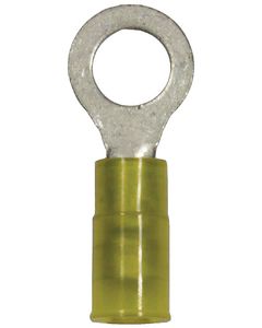 Battery Doctor Yellow Nylon Insulated Ring Terminal 12-10 AWG 5/Pk. WRC-80865