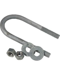 Tiedown Engineering U-Bolt Round 3/8X1 3/4X4 3/16 TIE 86224