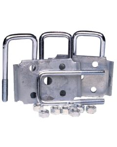 Tiedown Engineering Axle Tie Plate Kit 2 Sq Tube TIE 86524