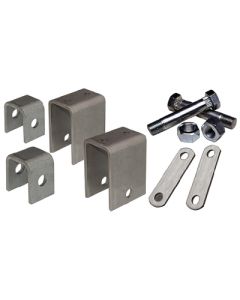 Tiedown Engineering Axle Hanger Kit Single Zinc TIE 86530