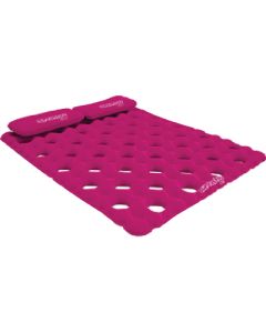 DBL POOL MAT RASPBERRY