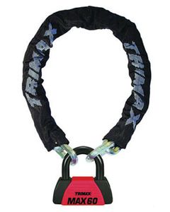 Trimax Locks 5'Super Chain W/U-Lock TRX THEX5060