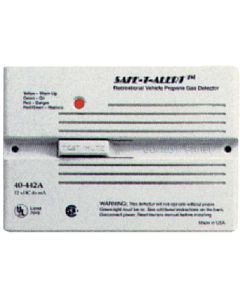 MTI Propane/Nat Gas Detector 12V Flush MTI 40442PWT