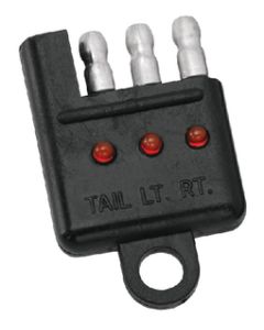 Wesbar 4-Flat Tester W/Led Indicator WES 5098005