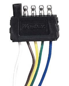 Wesbar 5 Wire Flat Trl Connector 48 WES 707283