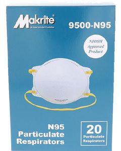 RESPIRATOR N95 MASK 20CT