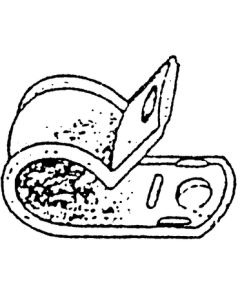Pacific Nylon Cable Clamp 5/16 Id 18 PID 7121C