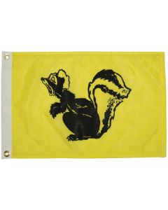 Taylor Flag 12Inx18In Nylon Glo Skunk TAY 1718