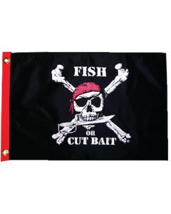 Taylor Fish Or Cut 12X18 Nylon Flag TAY 1806