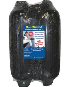 Taylor FENDER W/ROPE 5X18 BLK 2PK TAY-31015B2P
