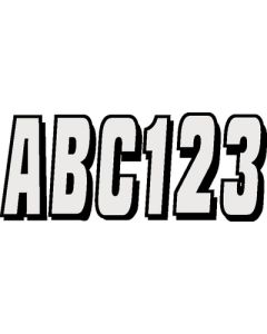 Hardline Products Series 320 Reg Kit Silv/Blk HRD SIBLK320