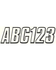 Hardline Products Series 800 Reg Kit Wht/Blk HRD WHBLK800
