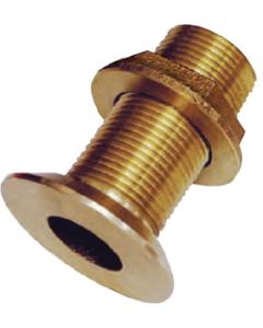 Groco Thru Hull Flush W/Nut 1In GRO FTH1000W
