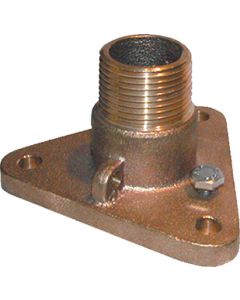 Groco 1-1/2  Nps To Npt Bronze Adpt GRO IBVF1500