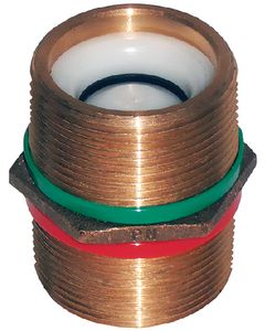 Groco 3/4  Bronze Check Nipple GRO PNC750