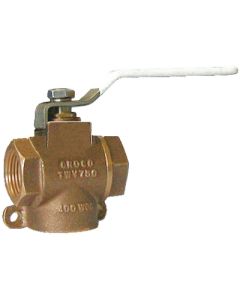 Groco 1-1/2In Npt 3-Way Valve GRO TWV1500