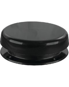 JR PRODUCTS MUSHROOM STYLE ROOF VENT BLACK 02-29115