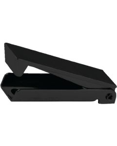 JR Products Square Baggage Door Catch Black 2/pk JRP-10225