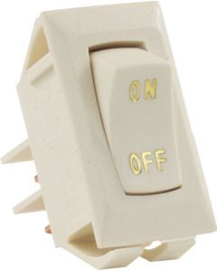 Jr Products Lbld 12V On/Off Sw. Ivory Pk5 Jrp 126115