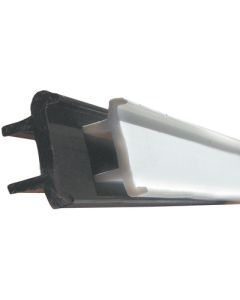 JR Products Type E-Wall Track For Snap Tape 48In Wh JRP 80481