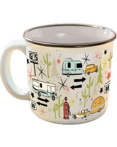 JR PRODUCTS THE MUG - WANDERLUST WHITE CC-004C