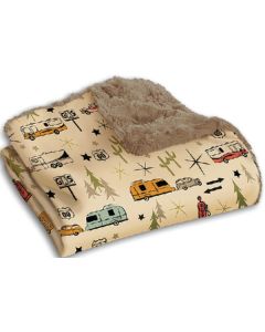 JR PRODUCTS THE THROW - ROAD TRIP - GRAY CC-005RTG