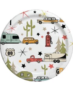 PAPER PLATES- ROAD TRIP