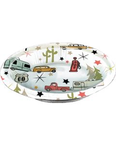 JR PRODUCTS PAPER BOWLS- ROAD TRIP CC-007RB