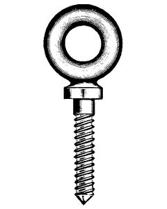 Chicago Hardware Eyebolt Shldr Screw 5/8X4-1/2 CHI 089258