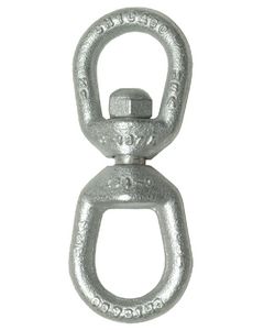 Chicago Hardware Swivel Eye & Eye 1/2 Galv CHI 215206