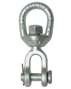 Chicago Hardware Swivel J&E 3/8 Galv Ss Cotter CHI 216159