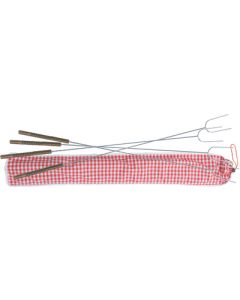 Rome Industries Set Of 4 Forks W/Storage Bag RII 3400S