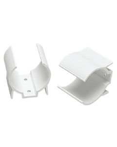 Beckson Marine Clipmate Holder 2 White BEC CM2