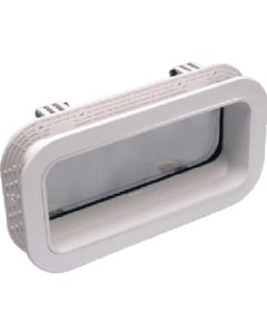 Beckson Marine 5X12 Self-Drain Portlite White BEC PO512WC10
