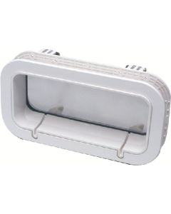 Beckson Marine Port Opening Wht/Clr 7 X 14In BEC PO714DWC20