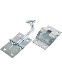 RV Designer Entry Door Holder 45&deg; Zinc RVD-E271